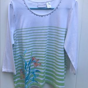 NWOT. Alfred Dunner Top